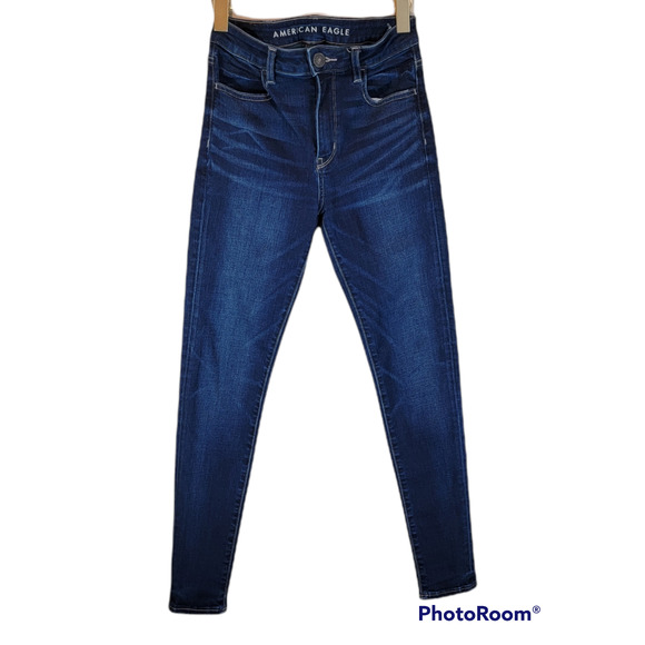American Eagle Outfitters Denim - AMERICAN EAGLE High Rise Jean Leggings Jeggings  Super Stretch Denim Pants